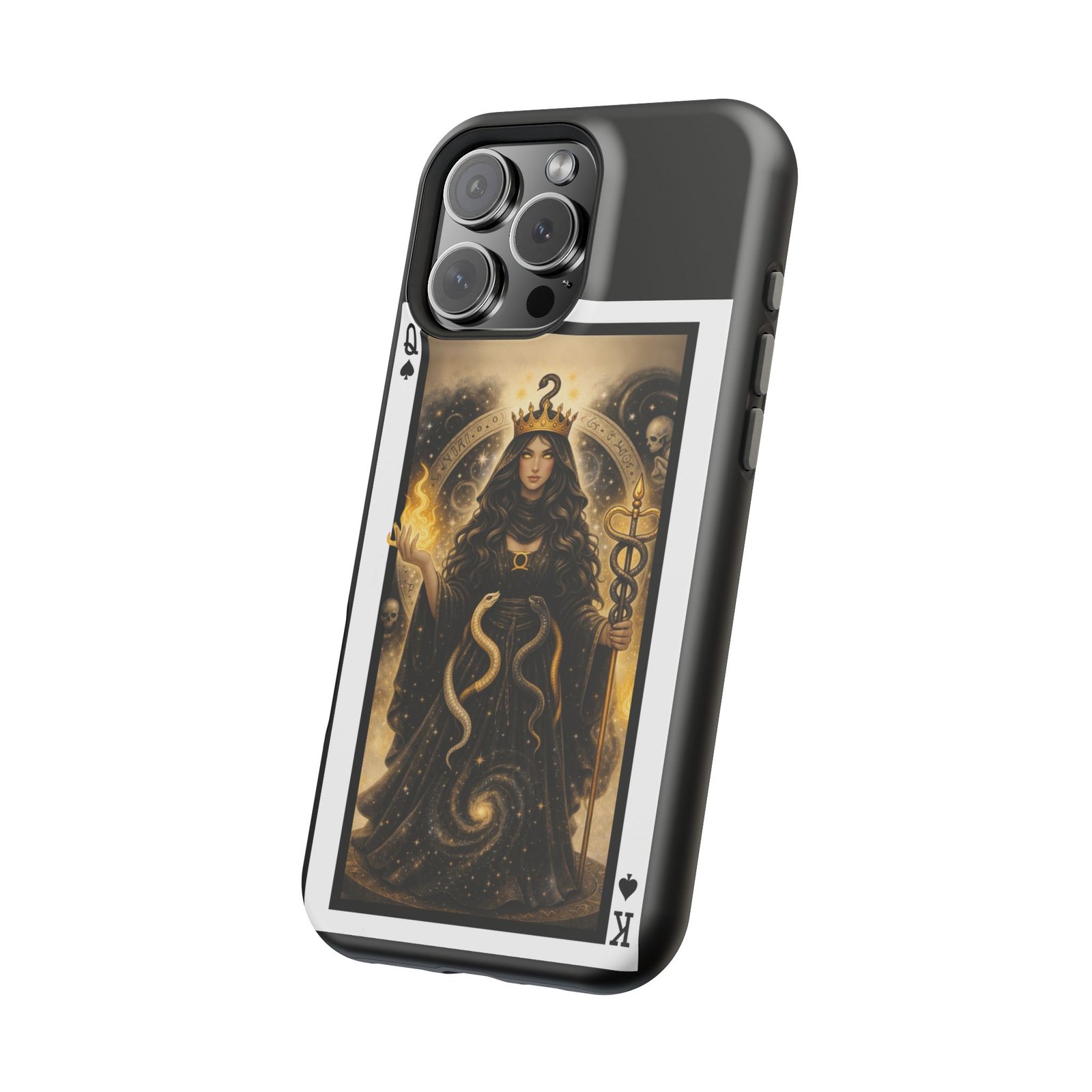 Ophiuchus – Deck of Spades – MagSafe® Protective Phone Case - Image 57