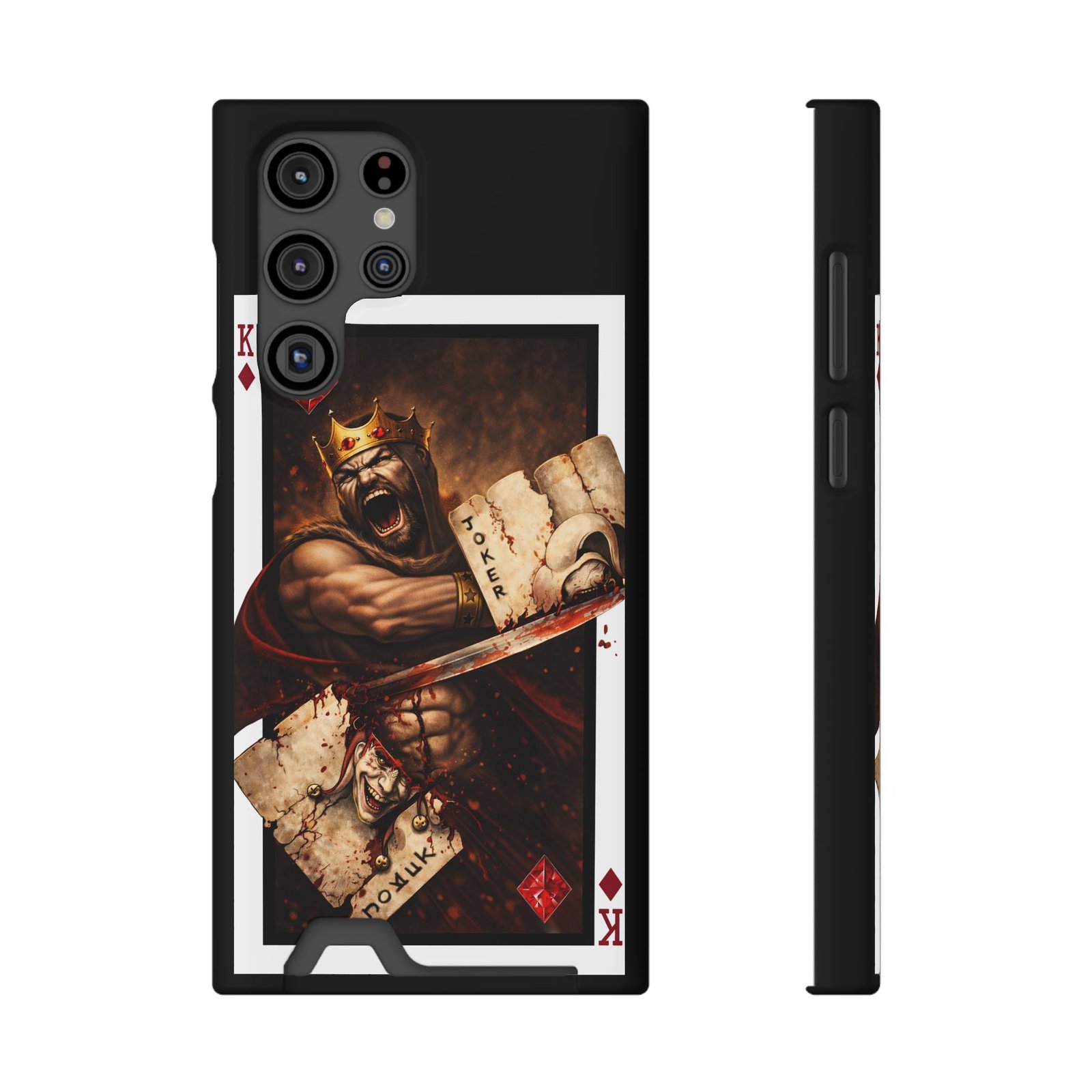Savage – Deck of Diamonds Slim Card Holder Phone Case | LordzKreationz - Image 21