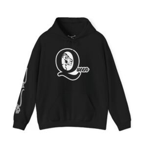 I am Queen Unisex Heavy Blend™ Hooded Sweatshirt - Image 5