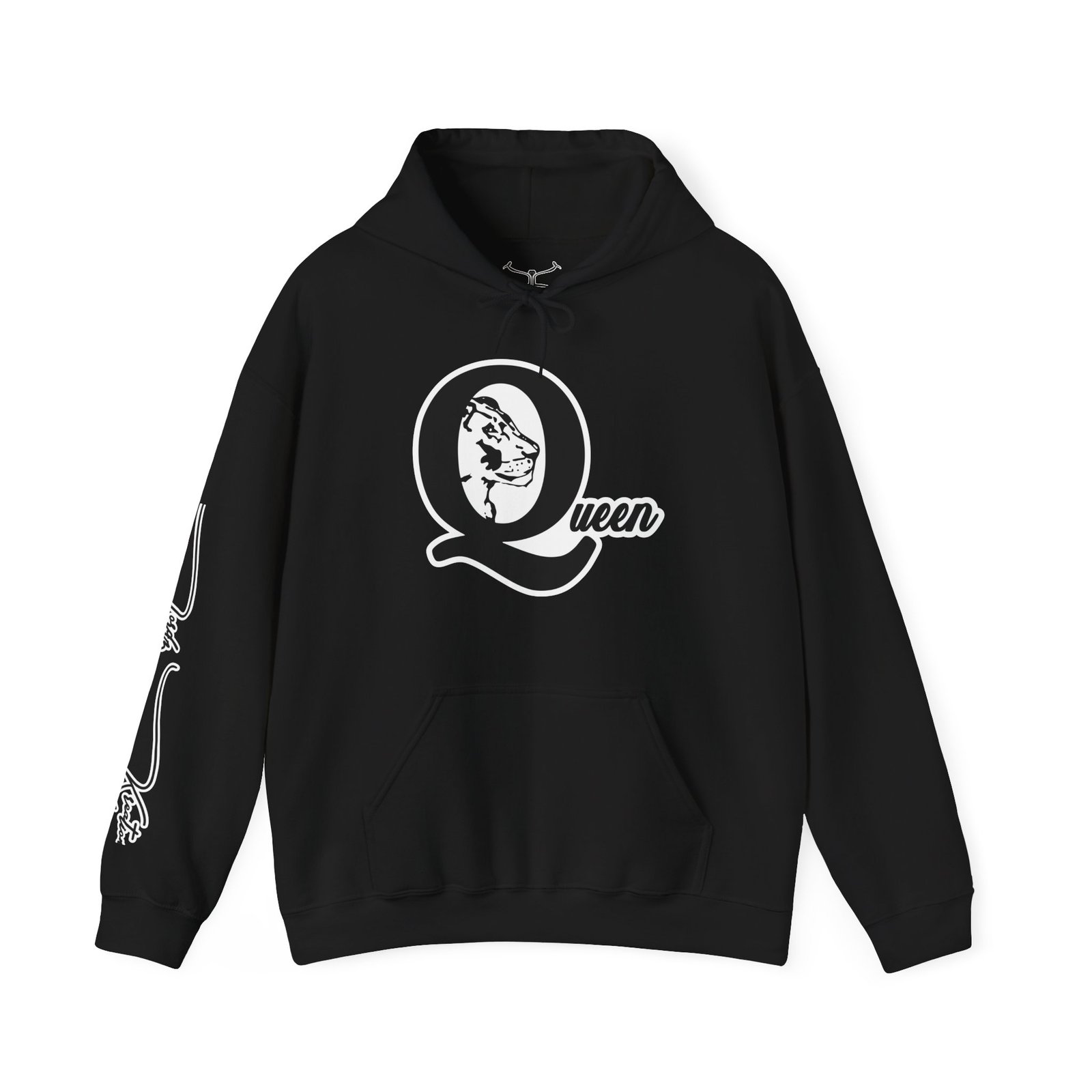 I am Queen Unisex Heavy Blend™ Hooded Sweatshirt - Image 5
