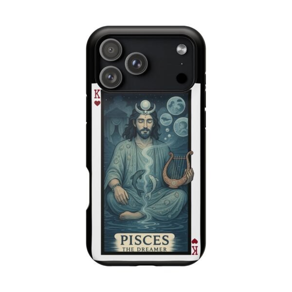 Pisces – Deck of Hearts – MagSafe® Protective Phone Case