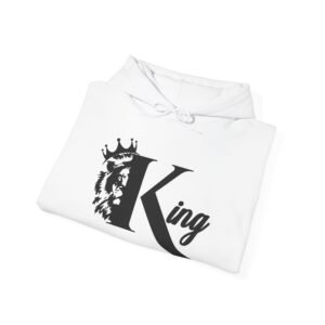 I am King Unisex Heavy Blend™ Hooded Sweatshirt - Image 4