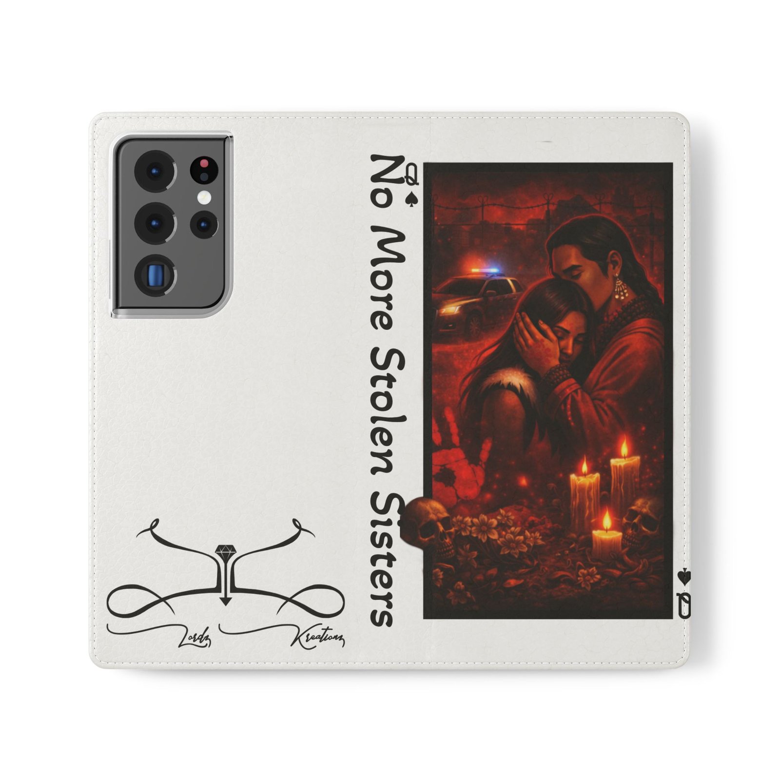 No More Stolen Sisters – Awareness Flip Wallet Phone Case | LordzKreationz - Image 21