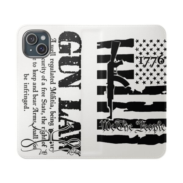 '1776' Design - Flip Case - Image 49