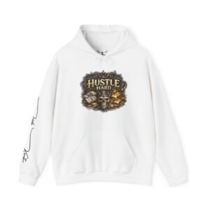 Hustle Hard Unisex Heavy Blend™ Hooded Sweatshirt - Image 1