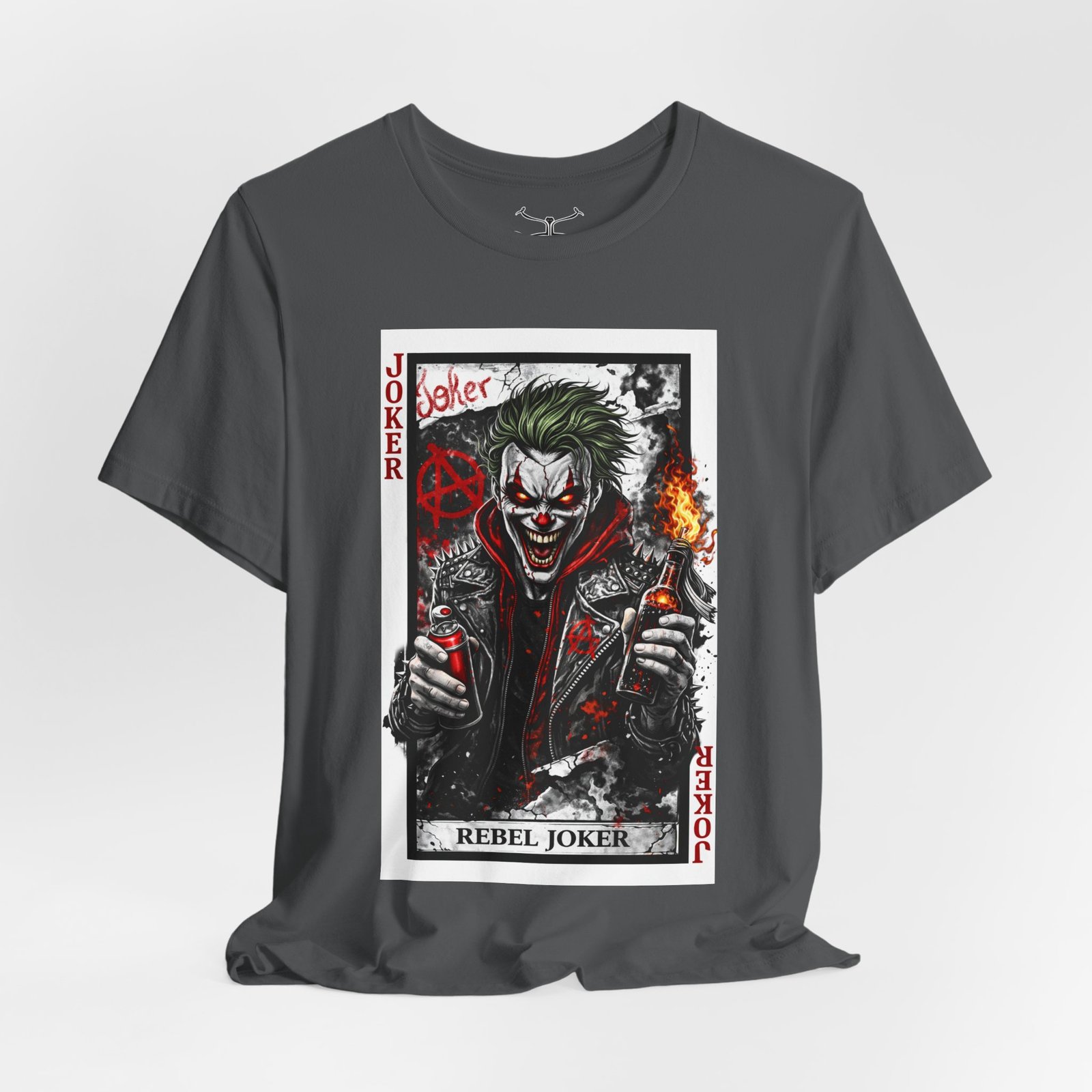 Rebel Joker Cotton Crew Tee - Image 32