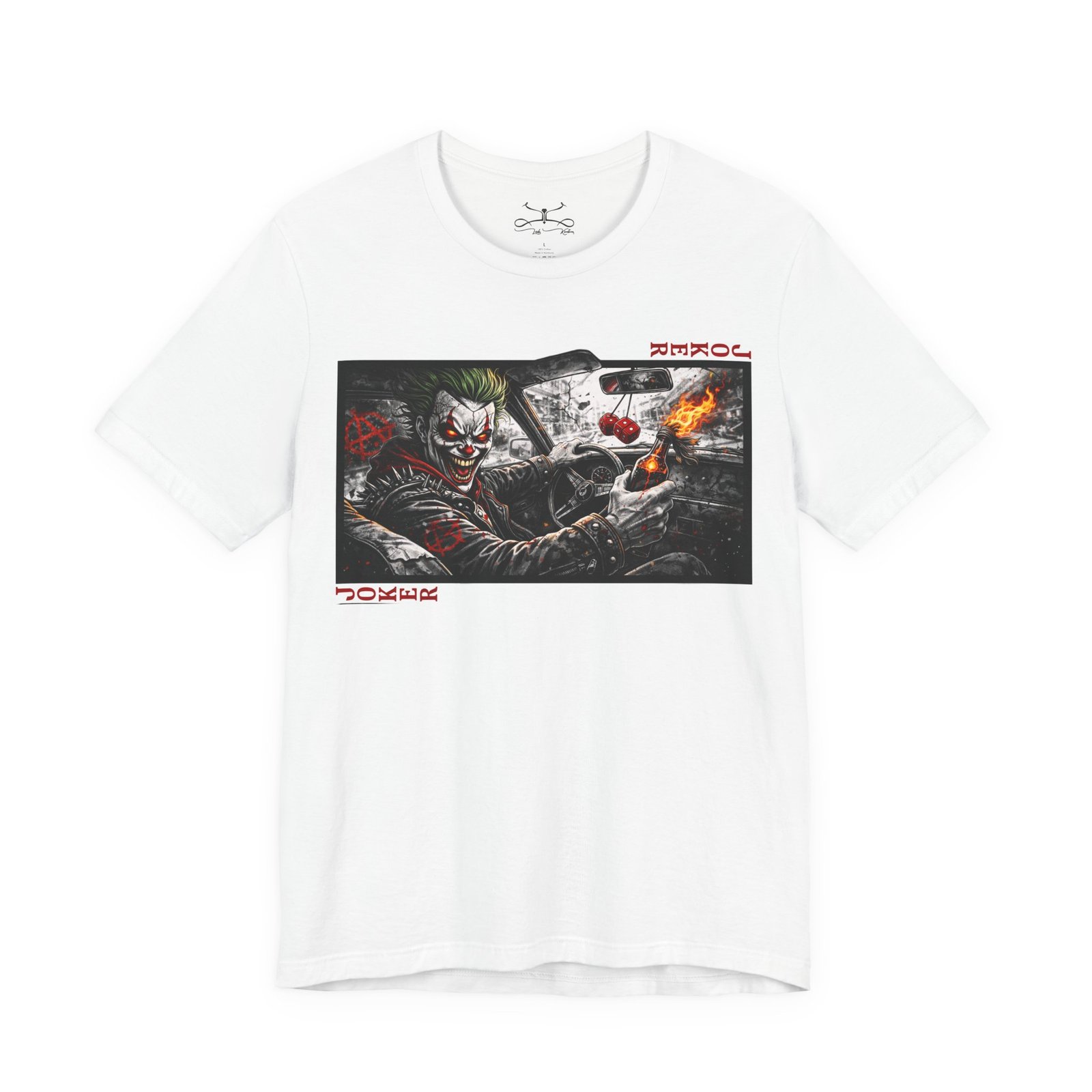 Rebel Joker Drive Cotton Crew Tee - Image 5