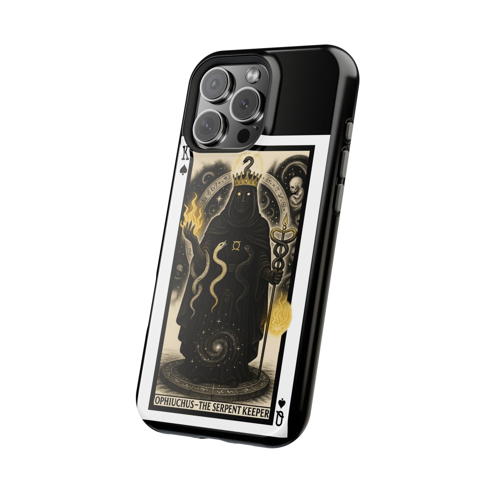 Ophiuchus – Deck of Spades – MagSafe® Protective Phone Case - Image 53