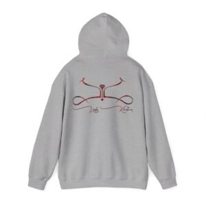 Blood Rose Hooded Sweatshirt - Image 15