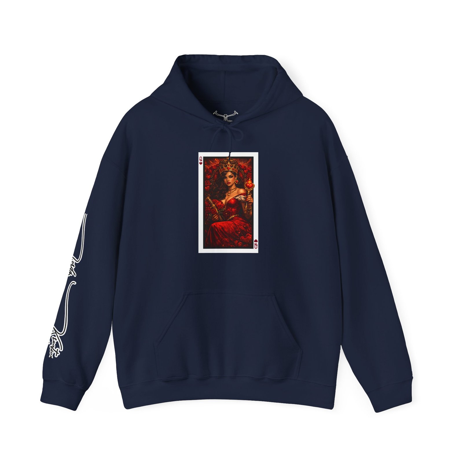 Queen of Hearts Unisex Heavy Blend™ Hooded Sweatshirt - Image 29