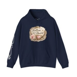 Follow Your Heart Unisex Heavy Blend™ Hooded Sweatshirt - Image 29