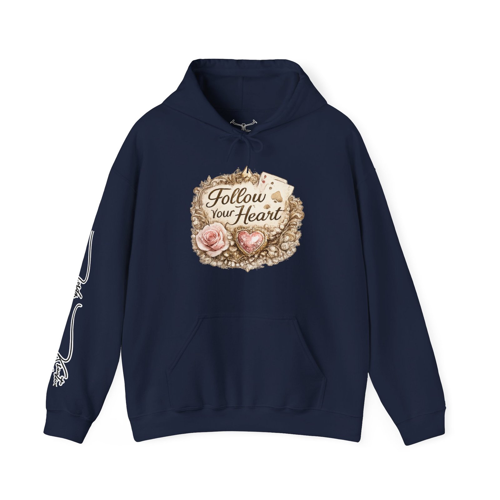 Follow Your Heart Unisex Heavy Blend™ Hooded Sweatshirt - Image 29