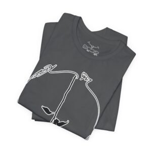 Black Rose Unisex Jersey Short Sleeve Tee - Image 35
