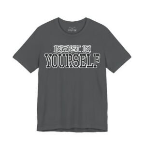 Invest In Your self Cotton Crew Tee - Image 33