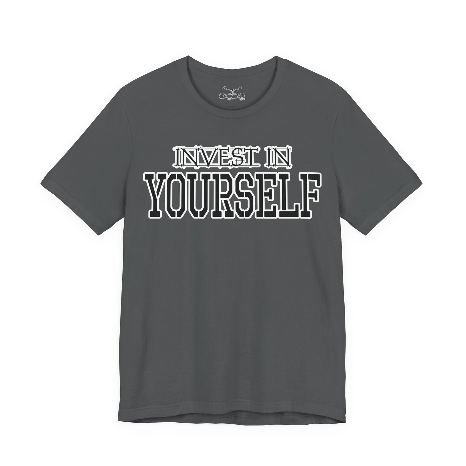 Invest In Your self Cotton Crew Tee - Image 33