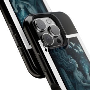 Aquarius – Deck of Spades – MagSafe® Protective Phone Case - Image 46