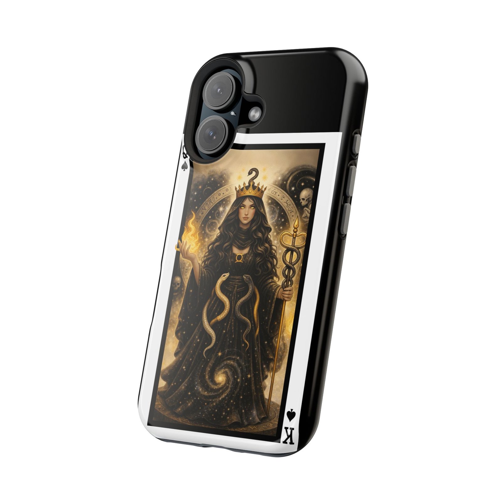 Ophiuchus – Deck of Spades – MagSafe® Protective Phone Case - Image 29