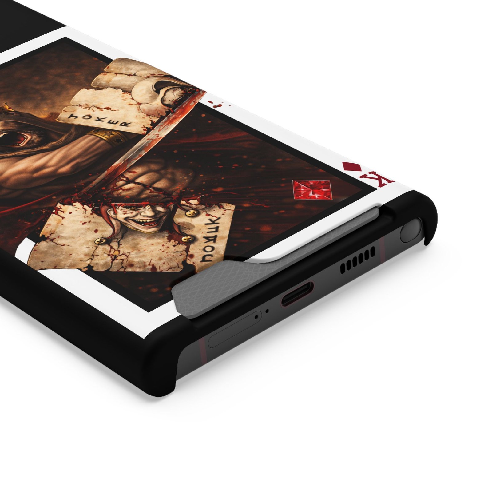 Savage – Deck of Diamonds Slim Card Holder Phone Case | LordzKreationz - Image 22