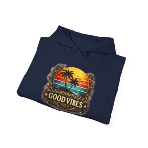 Good Vibes Unisex Heavy Blend™ Hooded Sweatshirt - Image 32