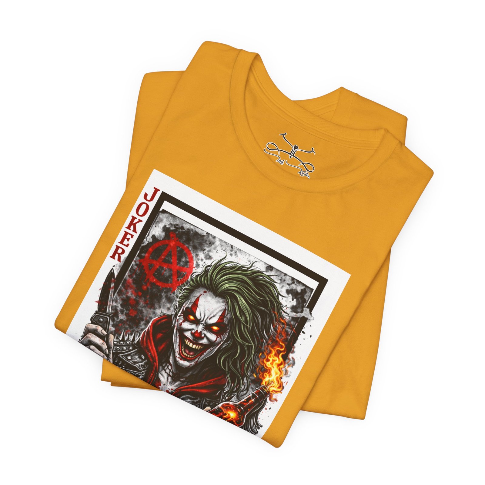 His Rebel Joker Cotton Crew Tee - Image 23