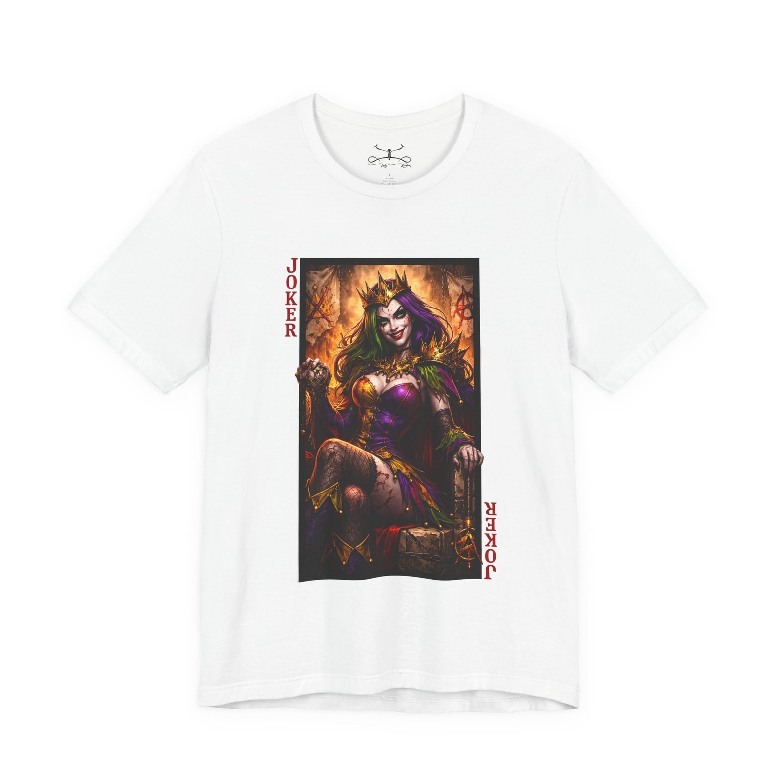 Rebel Anarchist Cotton Crew Tee - Image 5