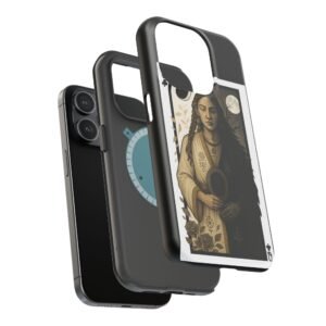 Libra – Deck of Clubs – MagSafe® Protective Phone Case - Image 19
