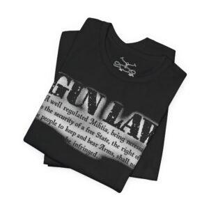 Gun Law Unisex Short Sleeve Tee - Image 4