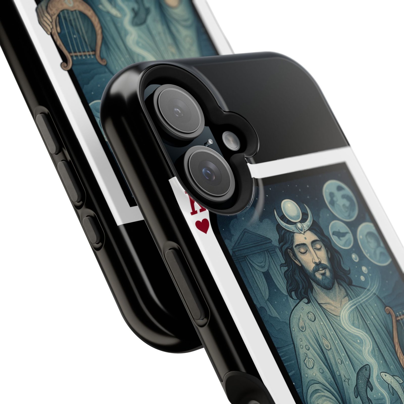 Pisces – Deck of Hearts – MagSafe® Protective Phone Case - Image 30