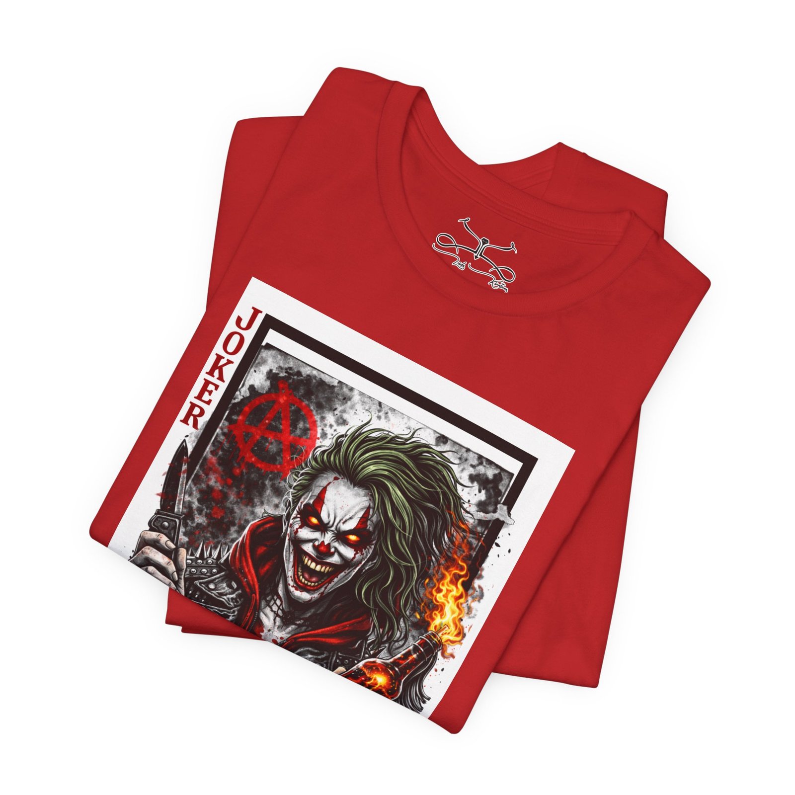 His Rebel Joker Cotton Crew Tee - Image 19