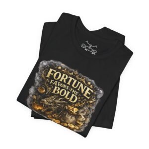 Fortune Favors the Bold T-Shirt - Image 4