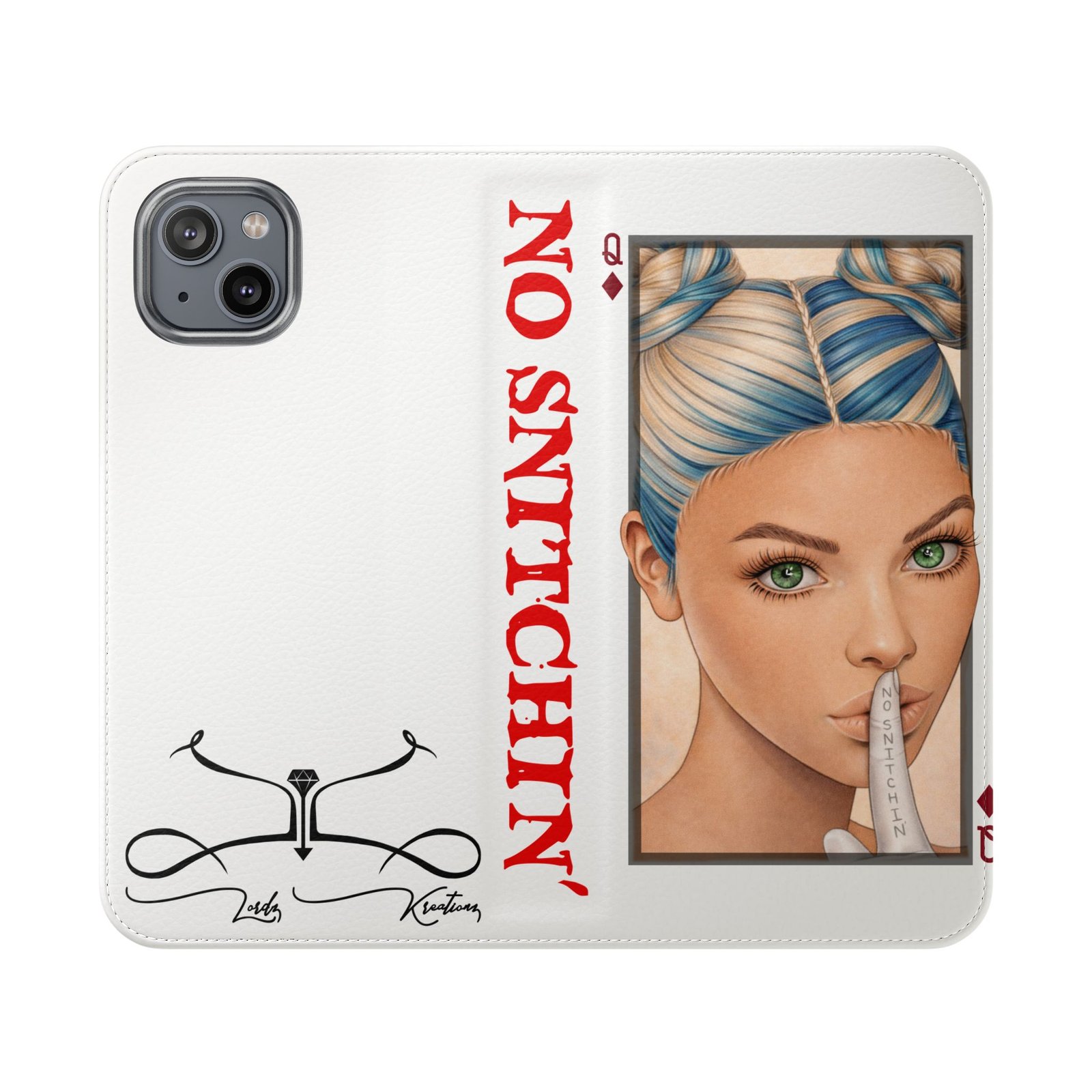 Speak No Evil Design - Flip Case - Image 65