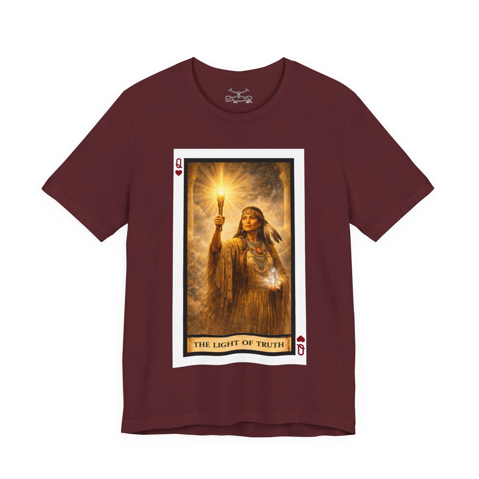 The Light of Truth Cotton Crew Tee - Image 41