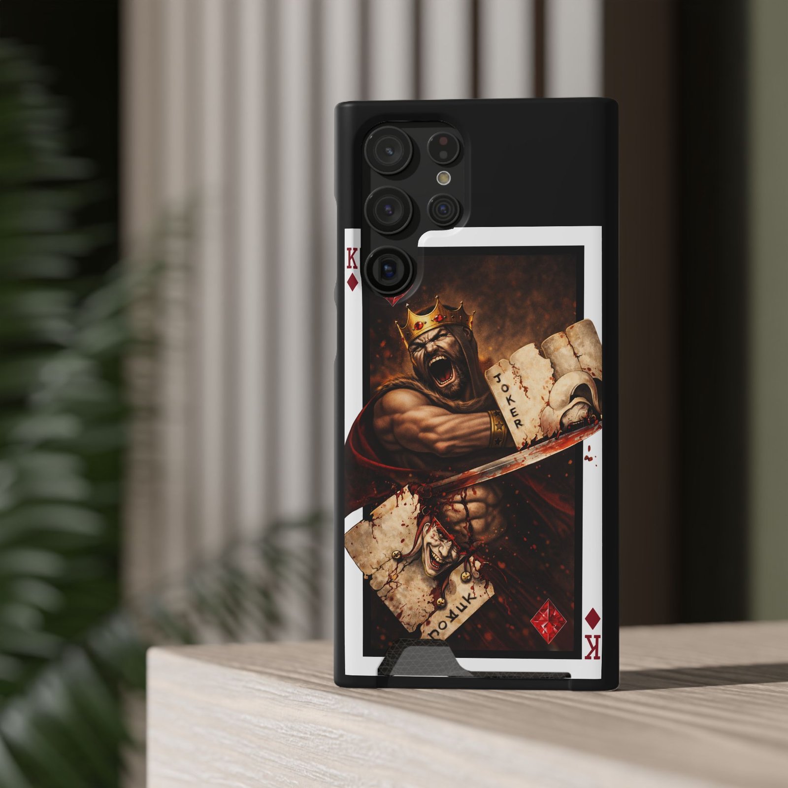 Savage – Deck of Diamonds Slim Card Holder Phone Case | LordzKreationz - Image 72