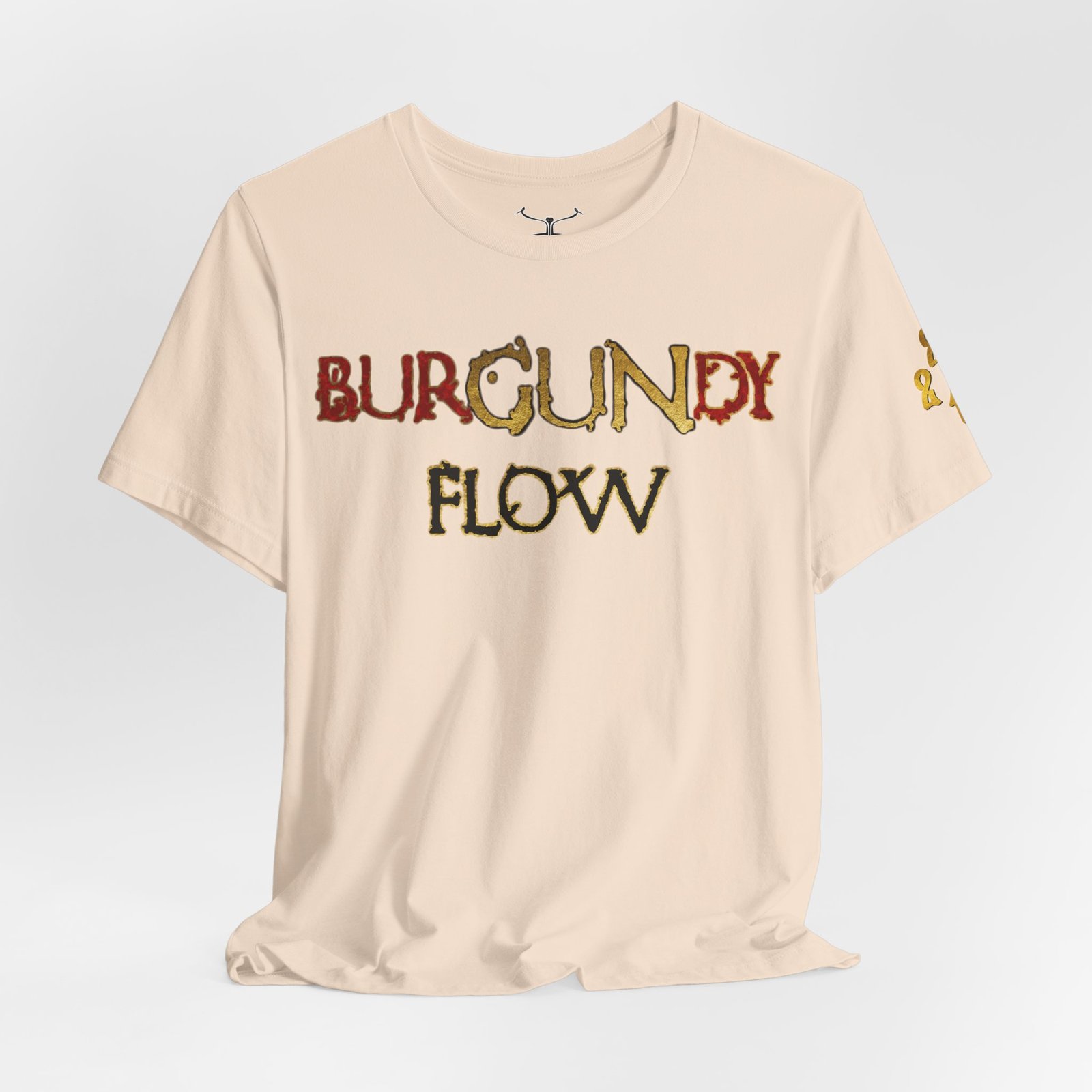 BurGUNdy Unisex Short Sleeve Tee - Image 12