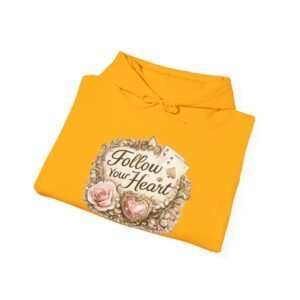 Follow Your Heart Unisex Heavy Blend™ Hooded Sweatshirt - Image 20