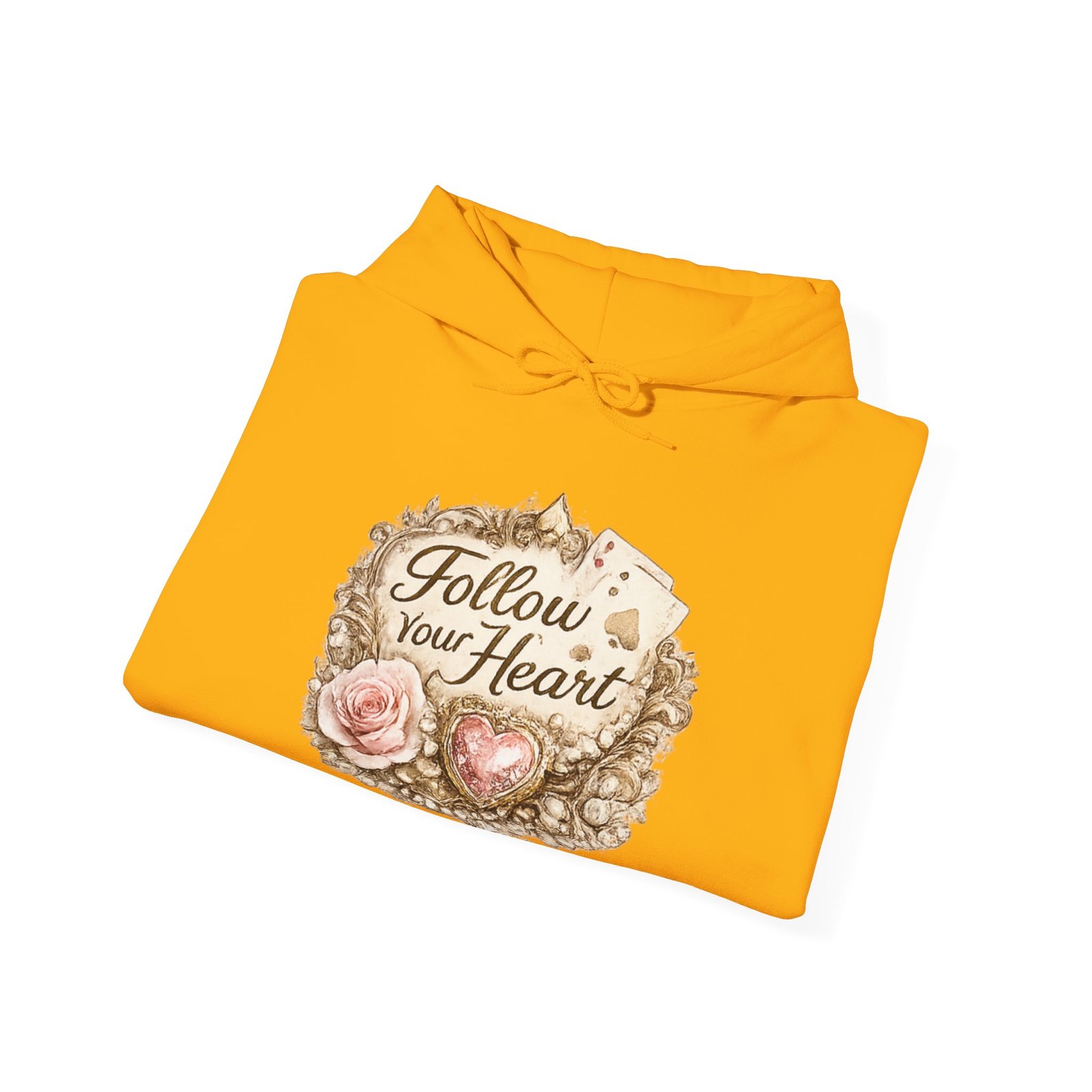 Follow Your Heart Unisex Heavy Blend™ Hooded Sweatshirt - Image 20