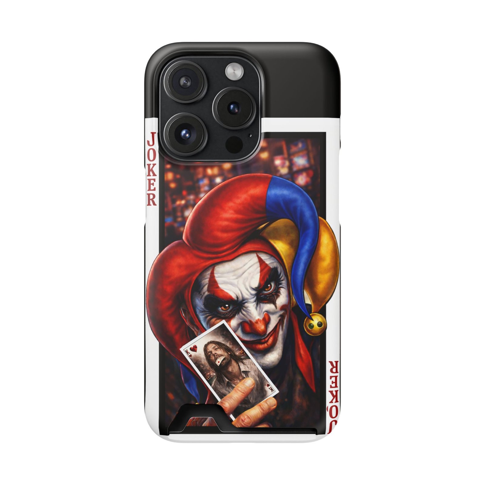 Got Cha – Deck of Jokers Slim Card Holder Phone Case | LordzKreationz - Image 133