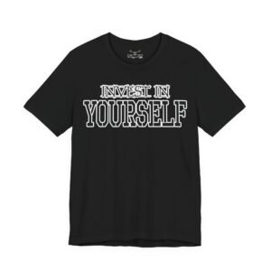 Invest In Your self Cotton Crew Tee - Image 2
