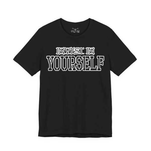Invest In Your self Cotton Crew Tee - Image 2