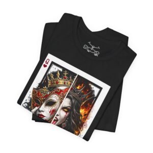 The Masked Queen Cotton Crew Tee - Image 4