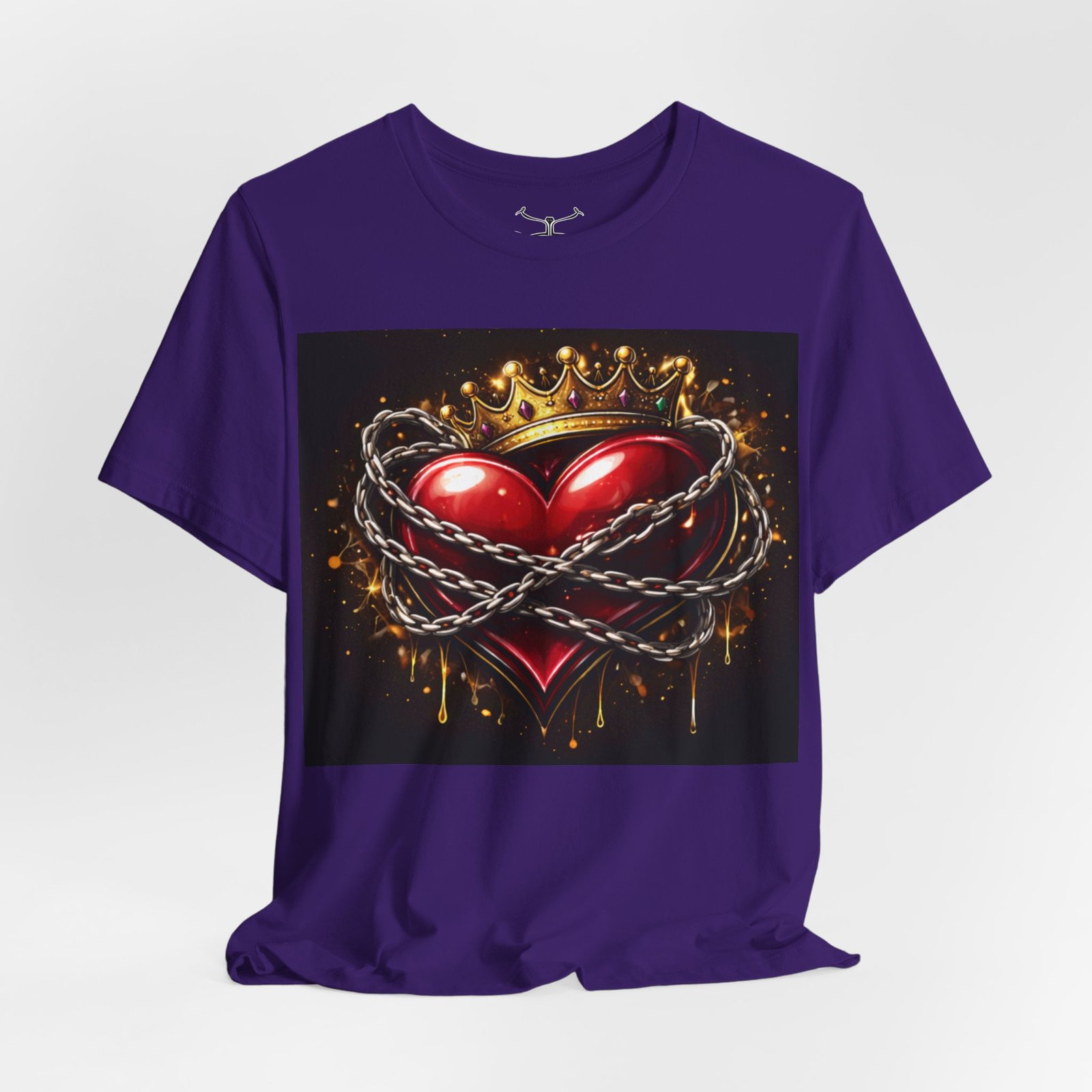 Hearts Unisex Jersey Short Sleeve Tee - Image 36