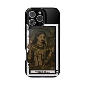 Virgo – Deck of Clubs – MagSafe® Protective Phone Case - Image 52