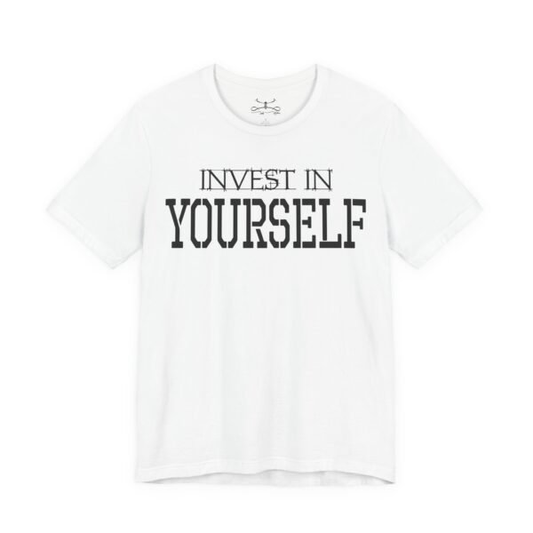 Invest In Your self Cotton Crew Tee - Image 5