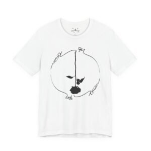 Black Rose Unisex Jersey Short Sleeve Tee - Image 5