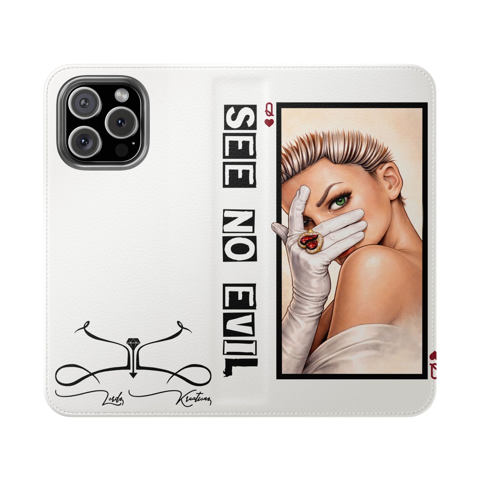 See No Evil Design - Flip Case - Image 37