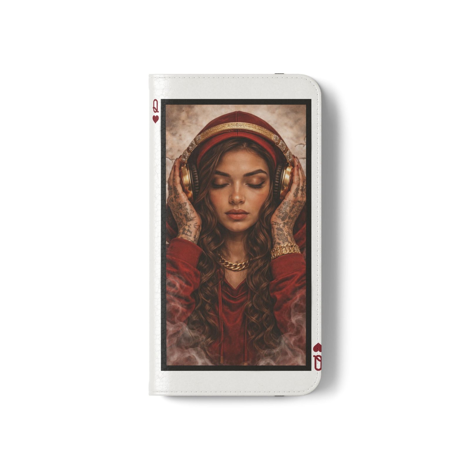 Hear No Evil – LordzKreationz Deck of Cards Flip Wallet Phone Case - Image 7
