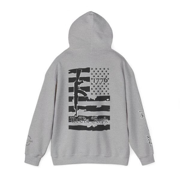 "Gun Law" Unisex Heavy Blend™ Hooded Sweatshirt - Image 11