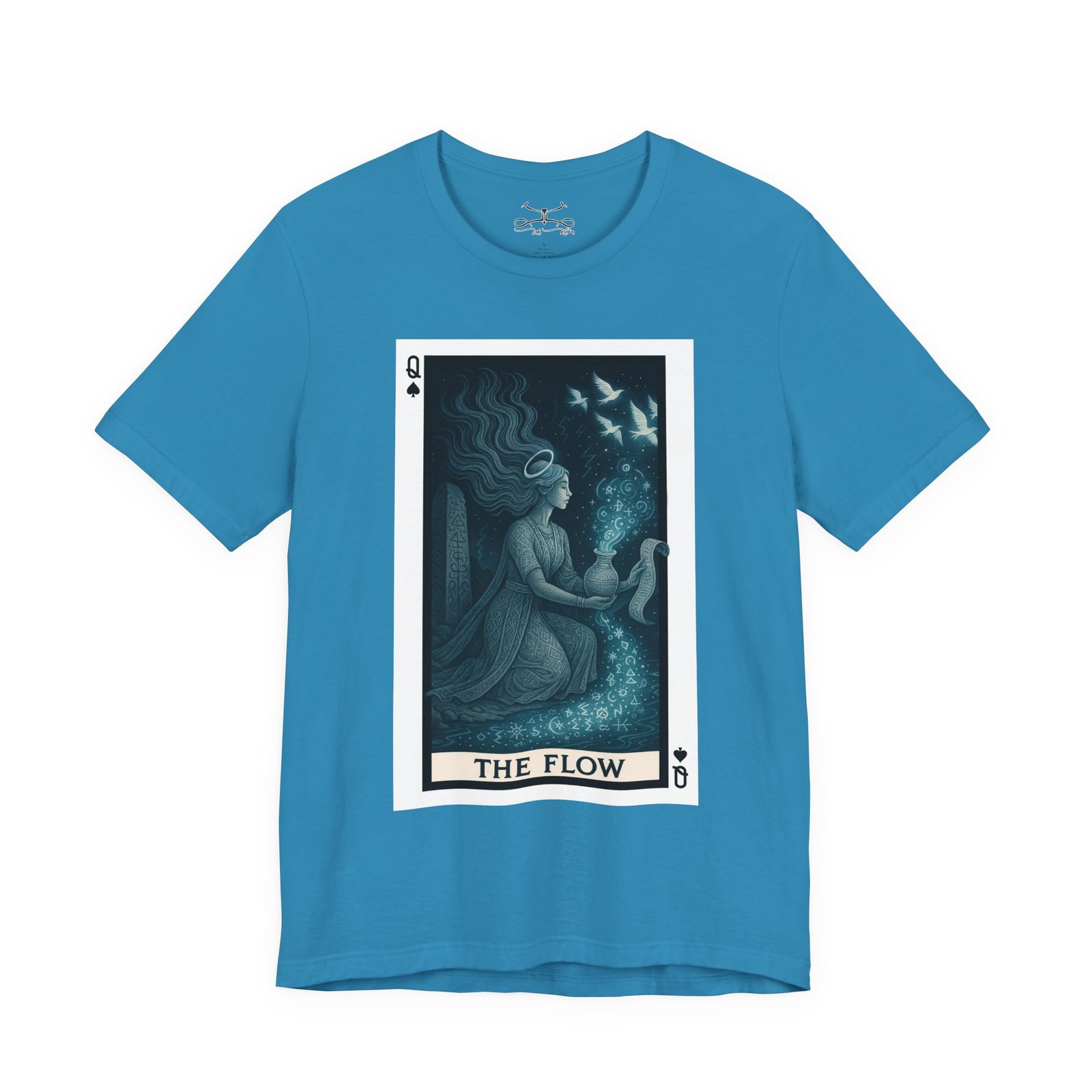 Aquarius Cotton Crew Tee - Image 17