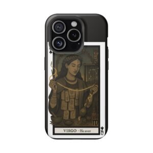 Virgo – Deck of Clubs – MagSafe® Protective Phone Case - Image 16