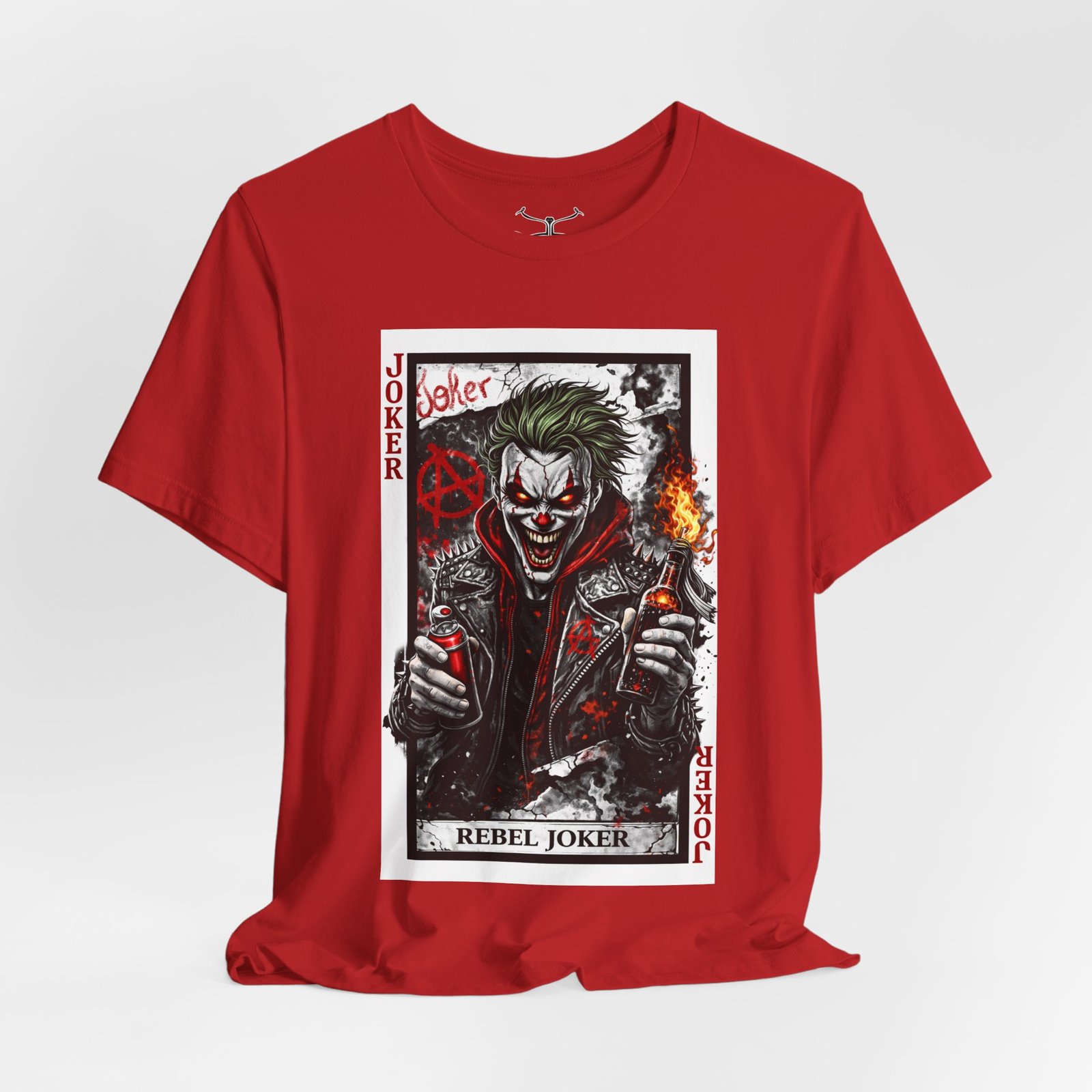 Rebel Joker Cotton Crew Tee - Image 20